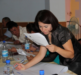 Проект ШБС: ТоТ для активистов Джалал-Абадской области, июль 2012 г.