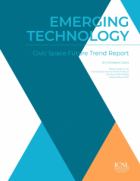 Emerging Technology: Civic Space Future Trend Report