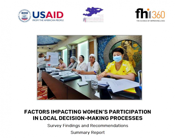 Factors Impacting Women’s Participation in  Local Decision-Making Processes