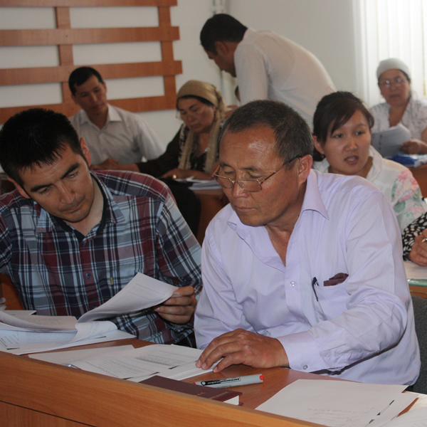 В трех районах Джалал-Абадской области прошли тренинги по разработке проекта