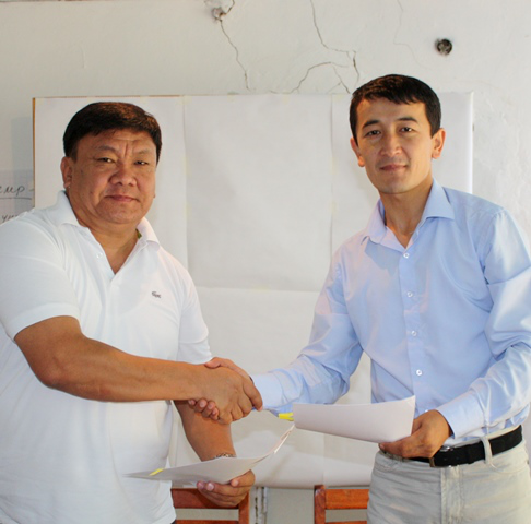 Подписан ряд Грантовых соглашений с айылными аймаками Джалал-Абадской области в рамках одного из проектов ИПР
