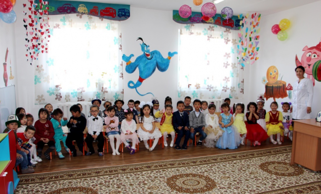 В Александровском айылном аймаке открылся детский сад "Келечек"
