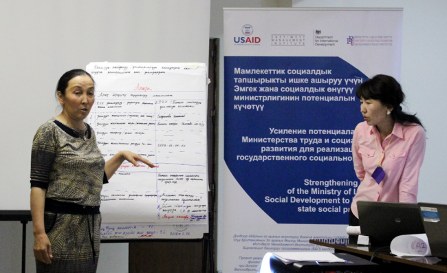 Представители НПО Баткенской и Ошской областей изучили процесс подготовки заявки для конкурса государственного социального механизма