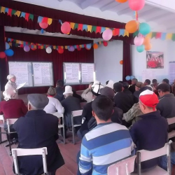 Residents of Bagysh municipality supported the modernization of education