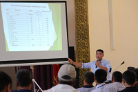 Чүй облусунун Кочкорбаев муниципалитетинде ичүүчү сууну эффективдүү колдонуу маселелери талкууланды