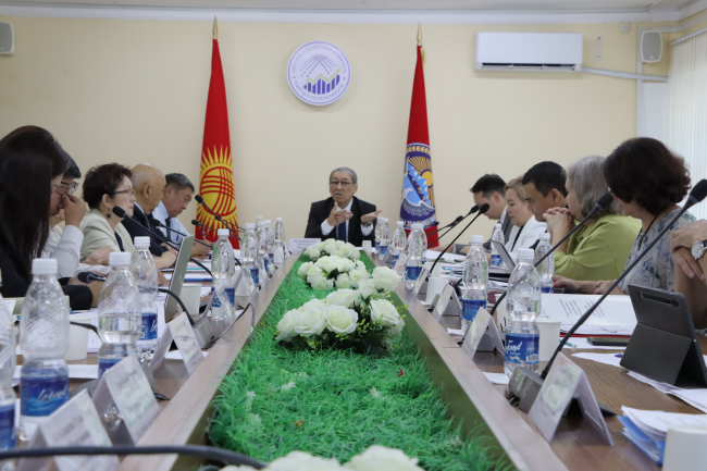 Өнүктүрүү саясат институту Статистика боюнча кеңештин алкагында Улуттук статком менен кызматташууну улантууда